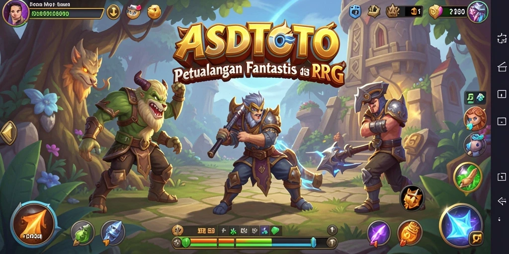 Tampilan gameplay ASDTOTO yang menampilkan aksi mendebarkan dan petualangan seru.