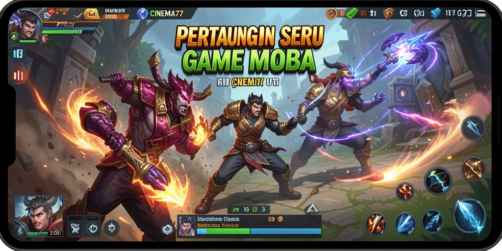 Tampilan menakjubkan dari pertempuran seru di CINEMA77.