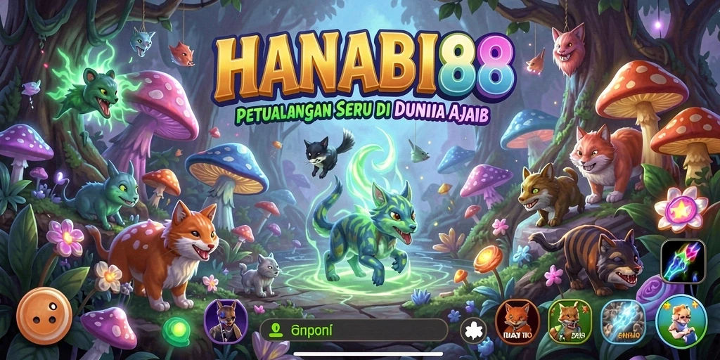 Gameplay seru dalam dunia petualangan HANABI88.