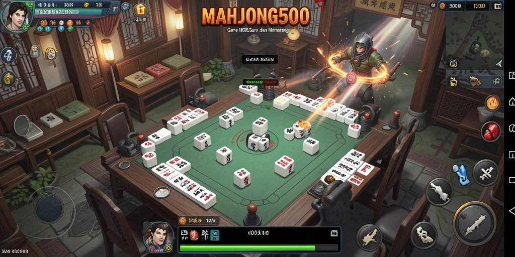 Menampilkan gameplay MOBA yang intens dan penuh strategi.