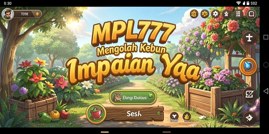 Gameplay <strong>MPL777</strong> yang seru dengan aktivitas bertani.