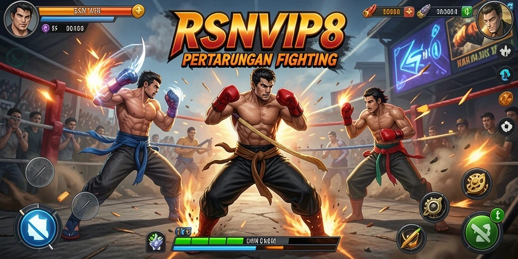 Tampilan gameplay RSNVIP8 yang mendebarkan dan kompetitif.