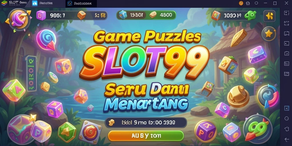 Tampilan gameplay seru dan penuh warna di SLOT99.